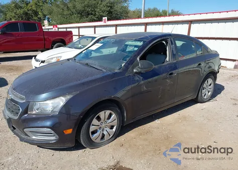 2015 Chevrolet Cruze Ls Auto из США, поврежденный, VIN 1G1PA5SH6F7147122